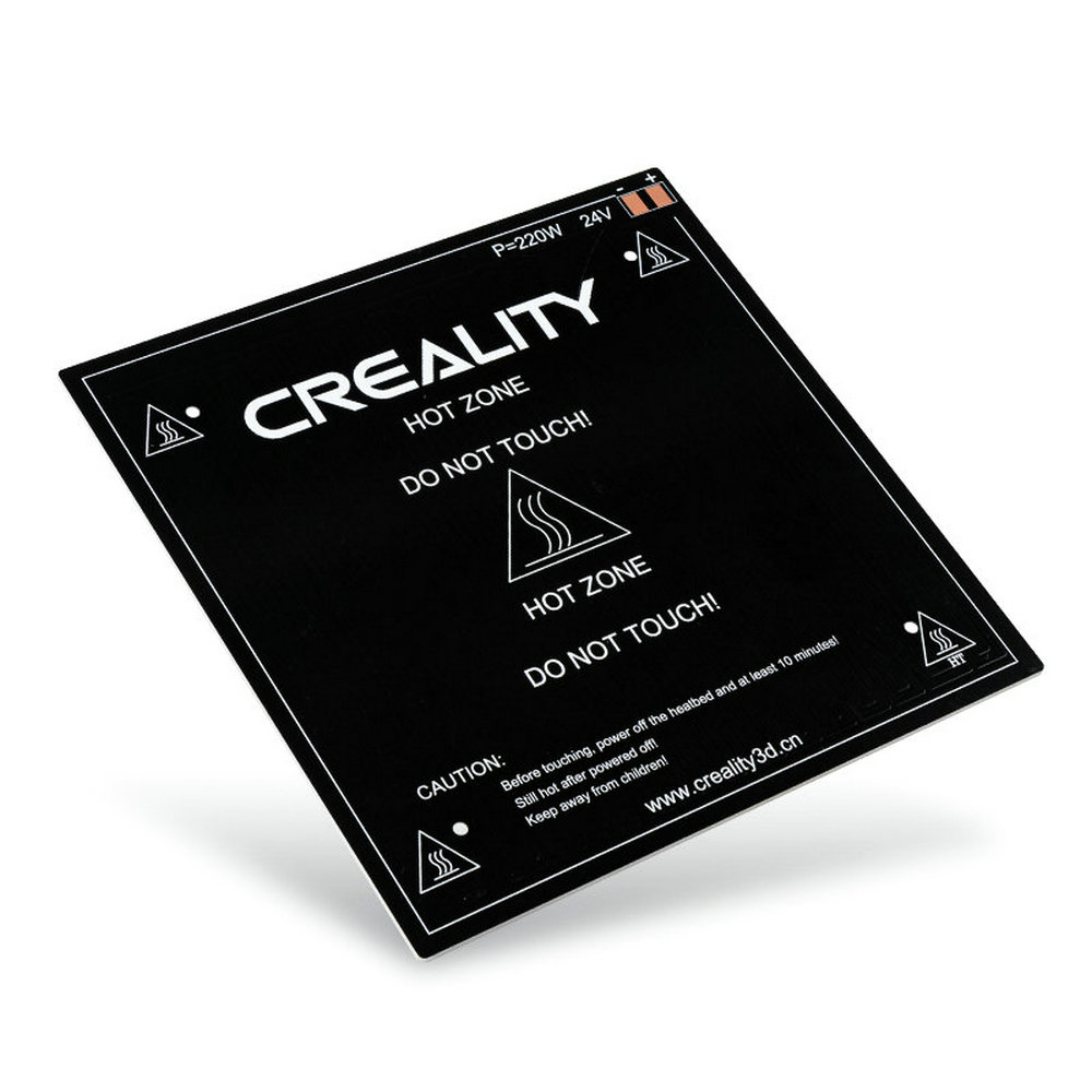 Creality 3D 프린터 부품 알루미늄 기판 핫 베드 플랫폼 Ender-3 V2 /Max/ 3Pro 용 235*235mm 알루미늄 플레이트